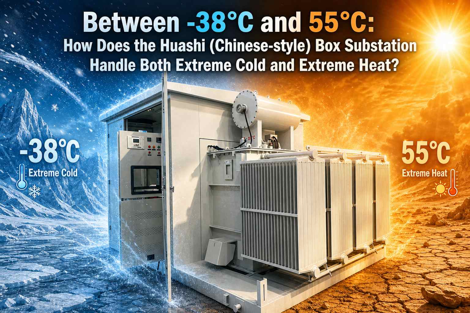 Pomiędzy -38°C a 55°C: Jak działa podstacja Huashi (w stylu chińskim)